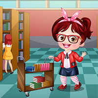 Baby Hazel Librarian Dress Up