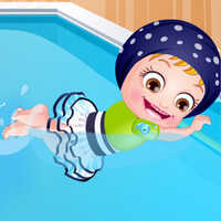 Baby Hazel Swimming Time